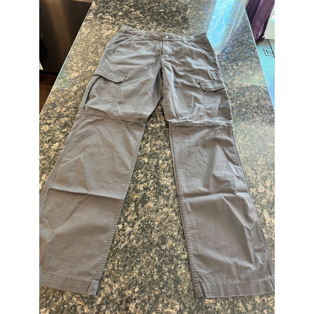 Carhartt Force‎ Relaxed Fit Ripstop Cargo Work Pant BN4200-M Gray 34x34 NWT Men